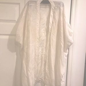 Aritzia Sunday Best White Coverup